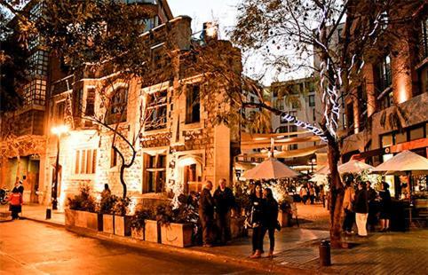 Lastarria Hotel Santiago Buitenkant foto