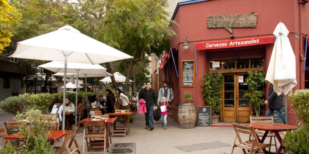 Lastarria Hotel Santiago Buitenkant foto