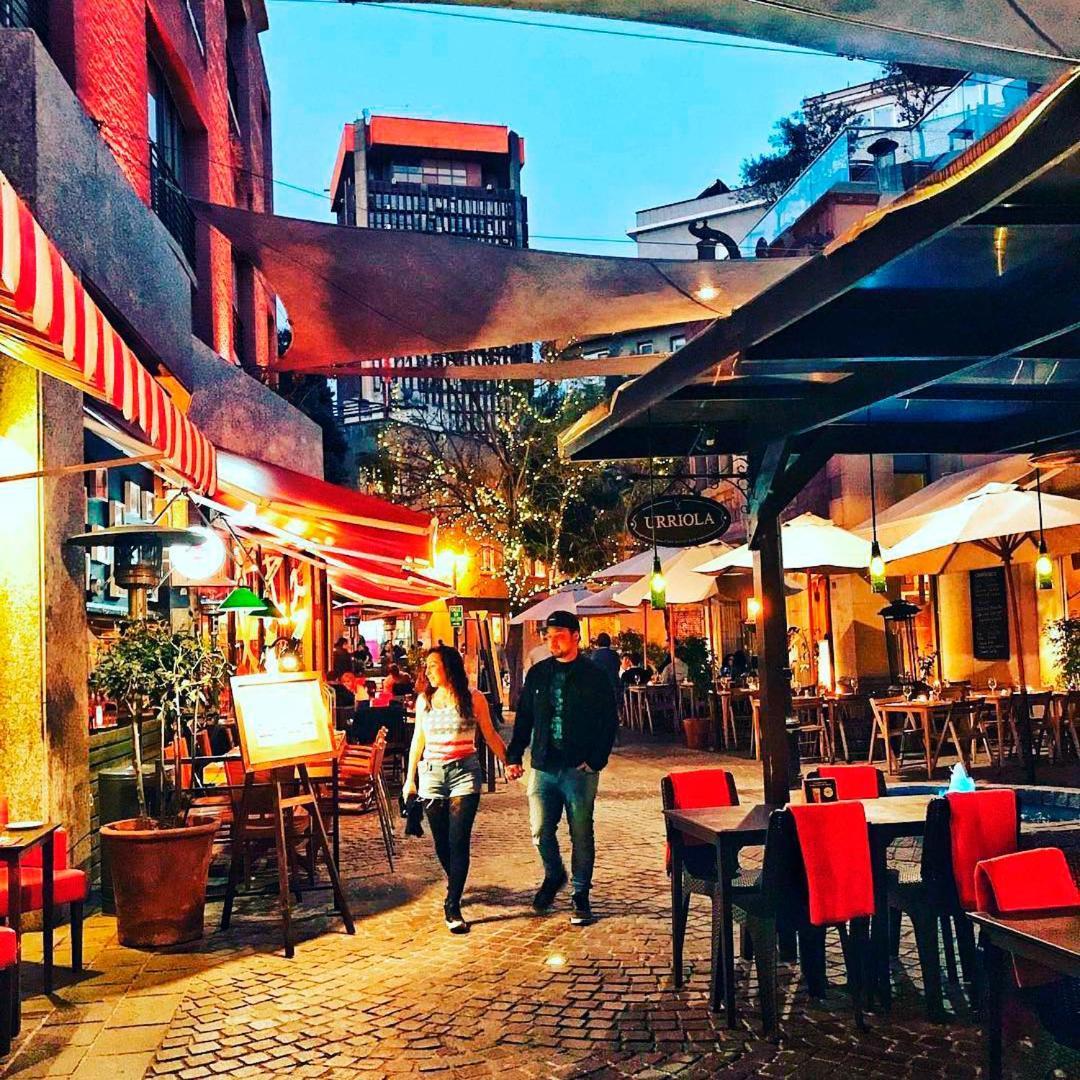 Lastarria Hotel Santiago Buitenkant foto